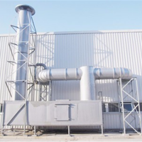 2016栾城喷漆废气处理活性炭吸附床工程案例