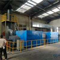 编织袋造粒废气处理工艺流程