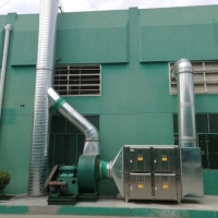 污水垃圾处理厂等生物滤池配合光氧复合除臭方法实用