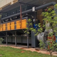 印刷企业废气处理设备（4万风量计）