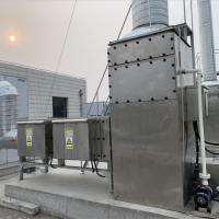 动物房实验室废气中处理工艺流程说明