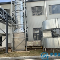 实验室动物房异味难题？山东水木清UV光氧+一体扰流喷淋除臭设备高效解决小白鼠养殖环境臭味问题