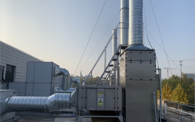 华北某制药公司动物房除臭工程案例